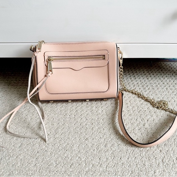 Rebecca Minkoff Avery Peach Crossbody Bag - Picture 2 of 6